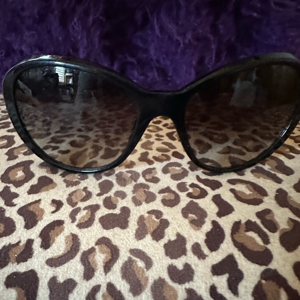 Chanel tweed sunglasses